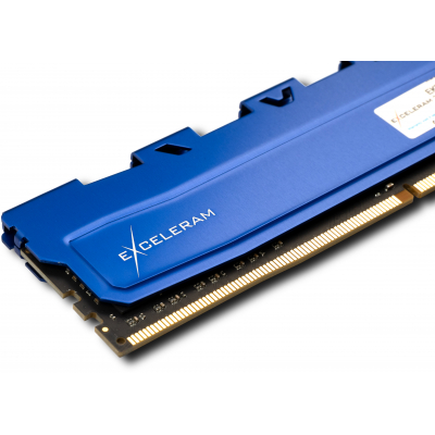 Модуль памяти для компьютера Exceleram DDR4 16GB (2x8GB) 3000 MHz Blue Kudos  (EKBLUE4163021AD) фото №4