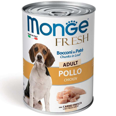 Консерва для собак Monge Dog Fresh курка 400 г (8009470014472)