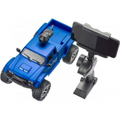 Радиоуправляемая игрушка ZIPP Toys Машинка 4x4 полноприводный пикап с камерой, синий (FY002AW blue) фото №8