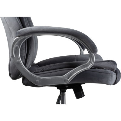 Офісне крісло Barsky Soft Microfiber Grey Soft-03 (Soft-03) фото №10