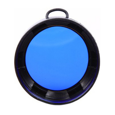 Ліхтарик Olight Диффузионный фильтр  35 mm Blue (FM-20B) фото №2
