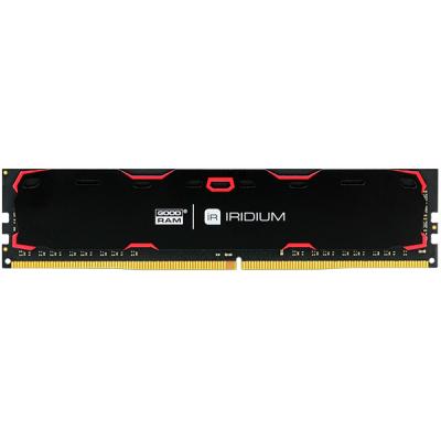 Модуль пам'яті для комп'ютера Goodram DDR4 8GB 2400 MHz Iridium Black  (IR-2400D464L15S/8G) фото №2