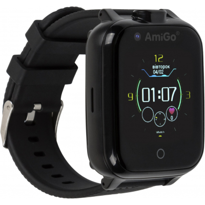 Smart часы AmiGo GO006 GPS 4G WIFI Black