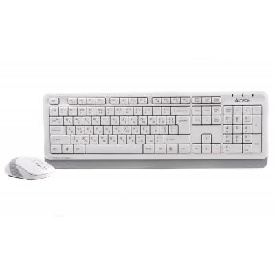 Клавіатура   мишка A4Tech FG1010 White фото №2