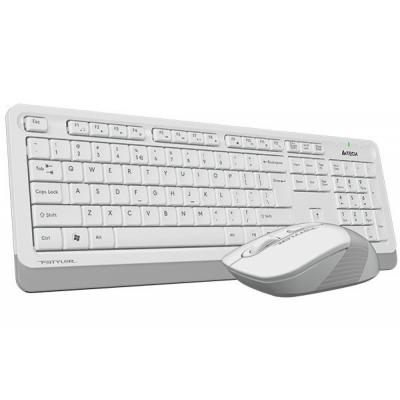 Клавіатура   мишка A4Tech FG1010 White фото №3