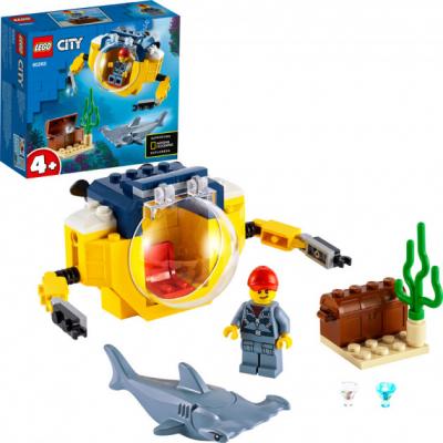 Конструктор Lego  City Океан: мини-подлодка 41 деталь (60263) фото №7