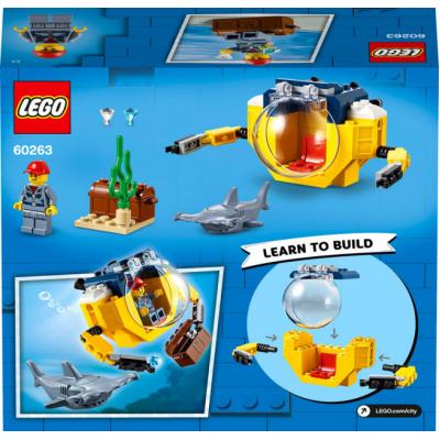 Конструктор Lego  City Океан: мини-подлодка 41 деталь (60263) фото №8
