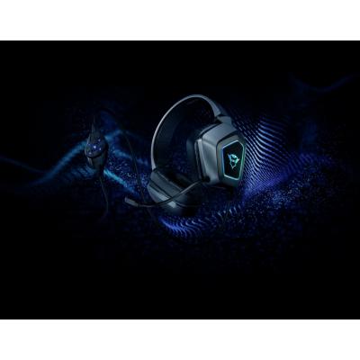 Наушники Trust GXT 450 Blizz RGB 7.1 Surround Gaming Headset RGB BLACK (23191) фото №12