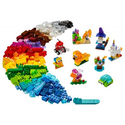 Конструктор Lego Конструктор  Classic Прозрачные кубики для творчества 500 деталей (11013) фото №2