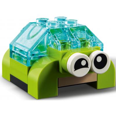 Конструктор Lego Конструктор  Classic Прозрачные кубики для творчества 500 деталей (11013) фото №9