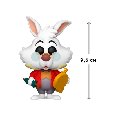 Іграшкова фігурка Funko Pop Аліса в країні див. - Білий кролик з годинником (55739) фото №2
