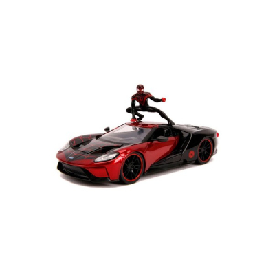 Машини Jada Spider-Man Ford GT з фігуркою Майлза Моралеса 1:24 (253225008) фото №3