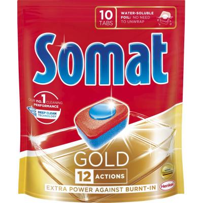 Таблетки для посудомоек Somat Gold 10 шт (9000101320831)