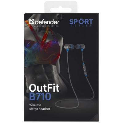 Наушники Defender OutFit B710 Black-Blue (63711) фото №11
