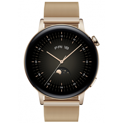 Smart годинник Huawei Watch GT3 42mm Elegant Gold (55027151) фото №2