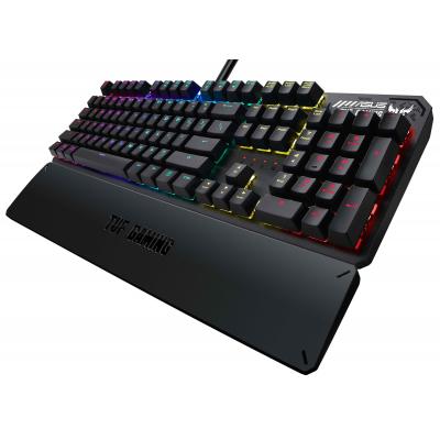 Клавиатура Asus TUF Gaming K3 Kailh Red Switches USB Black (90MP01Q0-BKRA00) фото №2