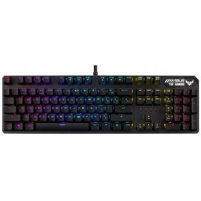 Клавиатура Asus TUF Gaming K3 Kailh Red Switches USB Black (90MP01Q0-BKRA00) фото №4