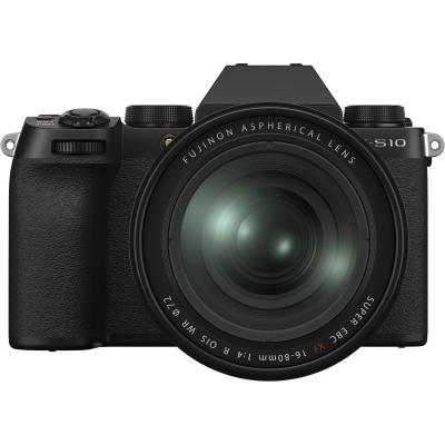 Цифрова фотокамера Fujifilm X-S10  XF 16-80mm F4.0 Kit Black (16670077) фото №2