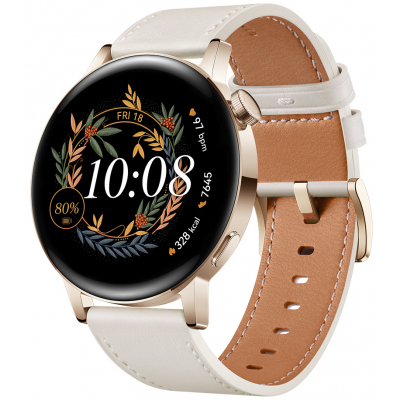 Smart часы Huawei Watch GT3 42mm Frosty White (55027150)