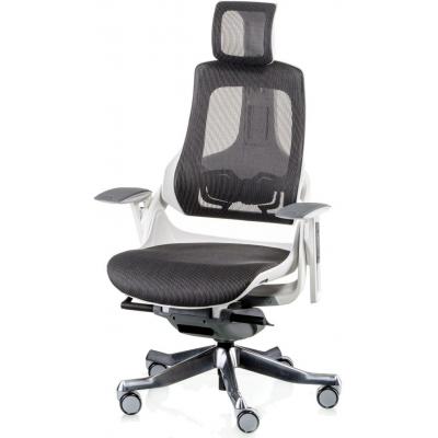 Офісне крісло Special4You WAU CHARCOAL NETWORK WHITE (000003063)