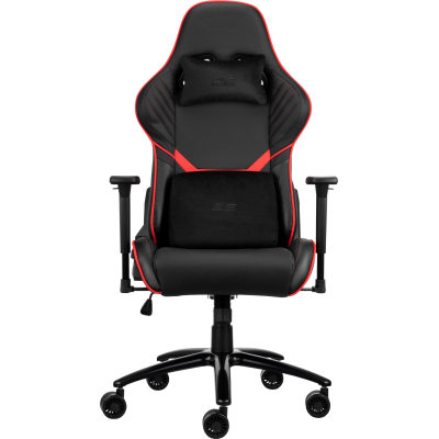 Геймерське крісло 2E Gaming Hibagon II Black/Red (-GC-HIB-BKRD) фото №2