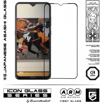 Защитное стекло Armorstandart Icon Nokia 5.3 Black (ARM56794) фото №2