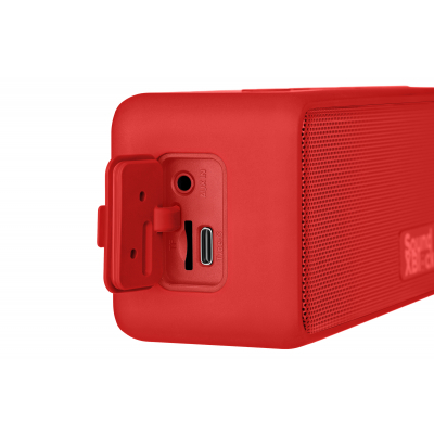 Акустическая система 2E SoundXBlock TWS MP3 Wireless Waterproof Red (-BSSXBWRD) фото №7