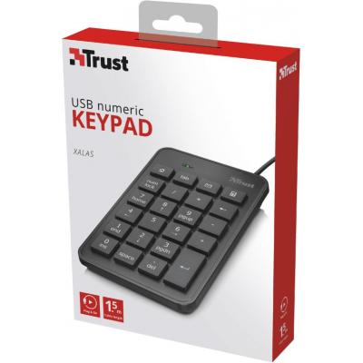 Клавиатура Trust Xalas USb numeric keypad (22221) фото №5