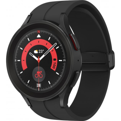 Smart часы Samsung SM-R920 (Galaxy Watch 5 Pro 45mm) Black (SM-R920NZKASEK)