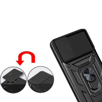 Чохол для телефона BeCover Military Xiaomi Redmi 9C Black (705578) фото №3