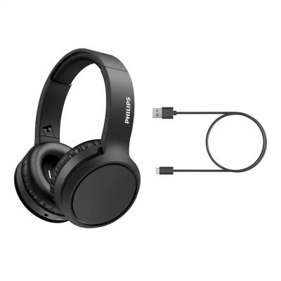 Навушники Philips TAH5205 Over-ear ANC Wireless Mic Black (TAH5205BK/00) фото №7