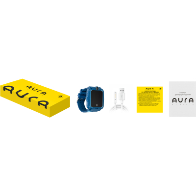 Smart годинник Aura A4 4G WIFI Blue (KWAA44GWFBL) фото №6
