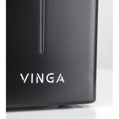Источник бесперебойного питания Vinga LED 1500VA metal case (VPE-1500M) фото №4