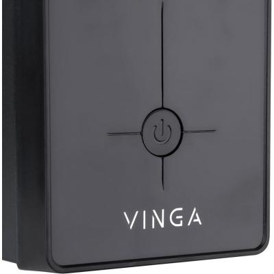 Джерело безперебійного живлення Vinga LCD 1200VA metal case with USB (VPC-1200MU) фото №4