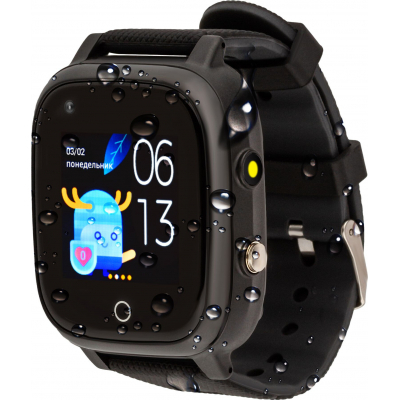 Smart часы AmiGo GO005 4G WIFI Kids waterproof Thermometer Black (747016) фото №5