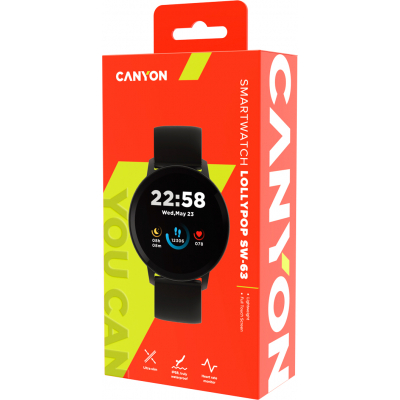 Smart часы Canyon CNS-SW63BB Lollypop (CNS-SW63BB) фото №7