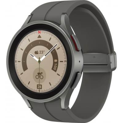 Smart годинник Samsung SM-R920 (Galaxy Watch 5 Pro 45mm) Titanium (SM-R920NZTASEK)