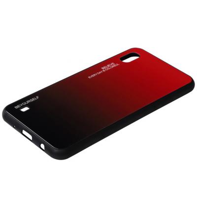 Чохол для телефона BeCover Gradient Glass Samsung Galaxy M10 2019 SM-M105 Red-Black (703872) фото №3