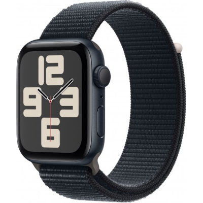 Смарт-годинник Apple Watch SE 2023 GPS 44mm Midnight Aluminium Case with Midnight Sport Loop (MREA3QP/A)