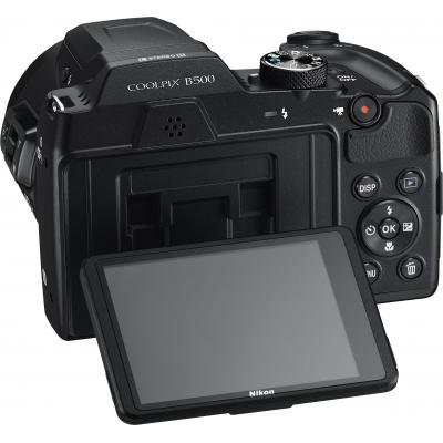 Цифрова фотокамера Nikon Coolpix B500 Black (VNA951E1) фото №6