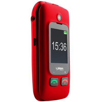 Мобільний телефон Sigma Comfort 50 Shell DS Black-Red фото №4