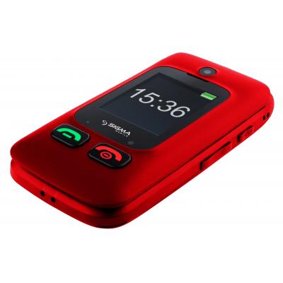 Мобильный телефон Sigma Comfort 50 Shell DS Black-Red фото №6