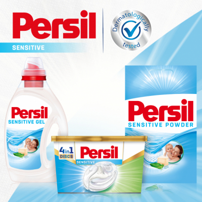Порошок для стирки Persil Sensitive Алоэ Вера для чувствительной кожи 5.4 кг (9000101522112) фото №5
