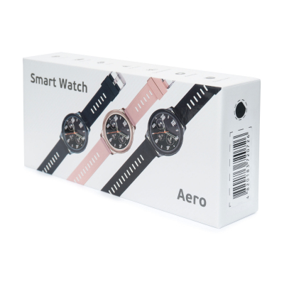 Smart часы Globex Smart Watch Aero Gold-Pink фото №8