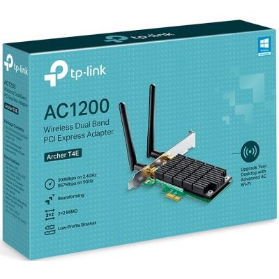 Маршрутизатор TP-Link Archer T4E AC1200, PCI Express, Beamforming (ARCHER-T4E) фото №6