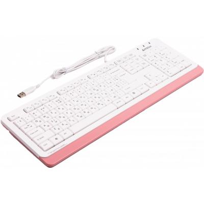 Клавіатура A4Tech FK10 Pink фото №2
