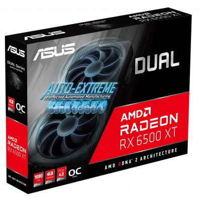 Asus Radeon RX 6500 XT 4Gb DUAL OC (DUAL-RX6500XT-O4G) фото №11