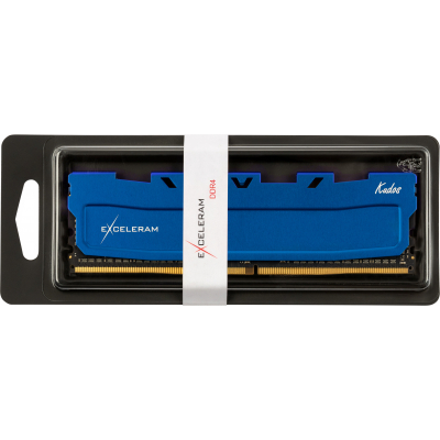 Модуль памяти для компьютера Exceleram DDR4 16GB 2400 MHz Blue Kudos  (EKBLUE4162417A) фото №3