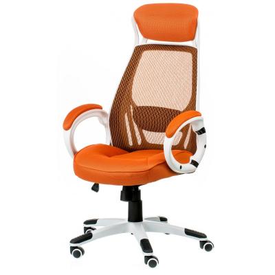 Офісне крісло Special4You Briz orange/white (000002193)