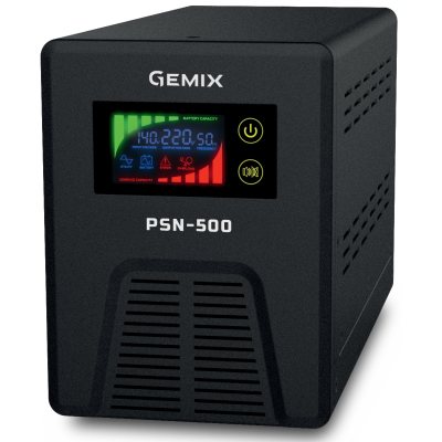Джерело безперебійного живлення Gemix PSN-500 (PSN500VA)